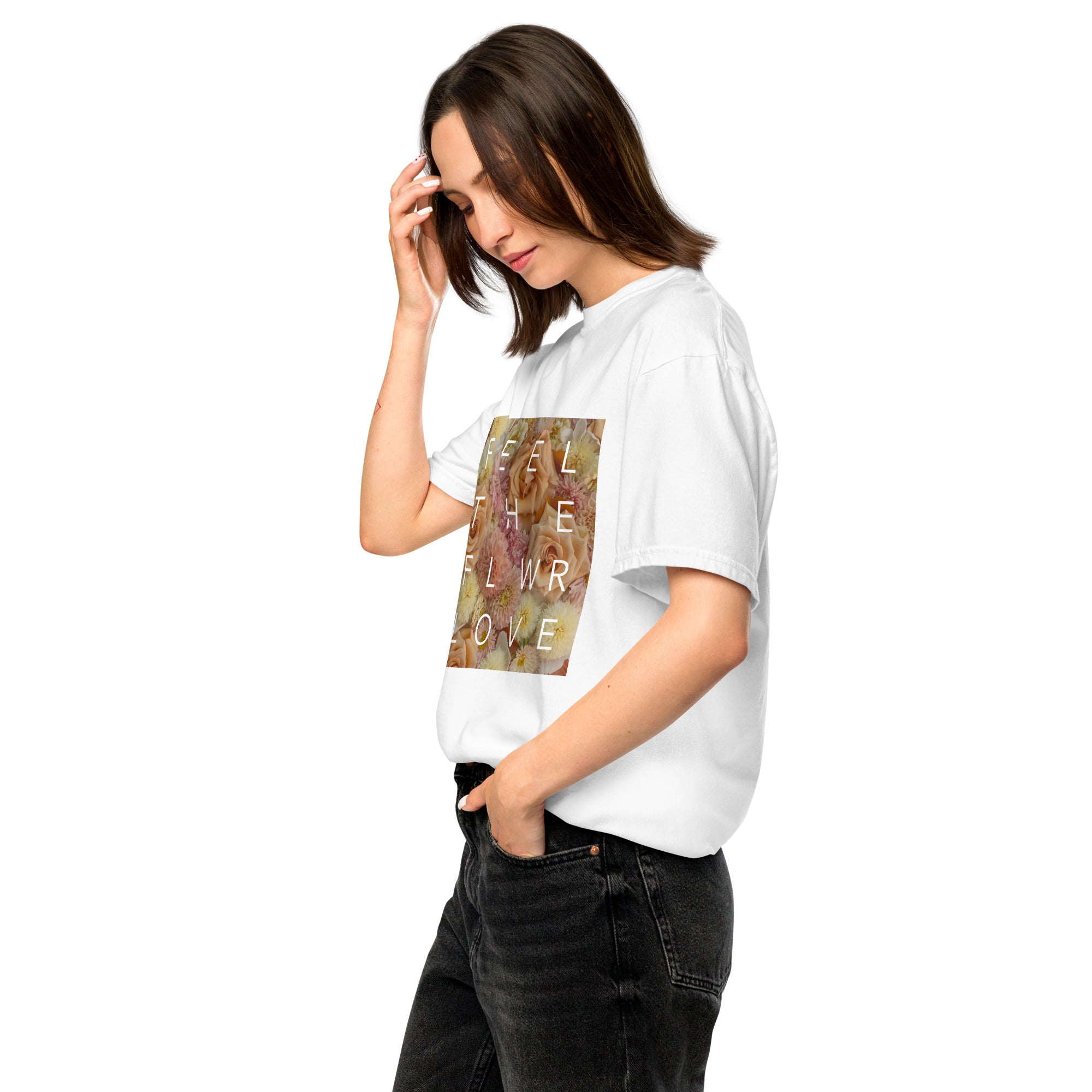Feel the Flower Love - T shirt (Unisex)